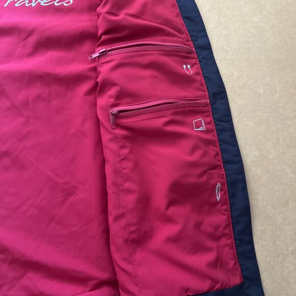 Pacsafe Transit Vest Womens XL Navy Blue Full Zip Anti Theft Technology - Picture 6 of 16